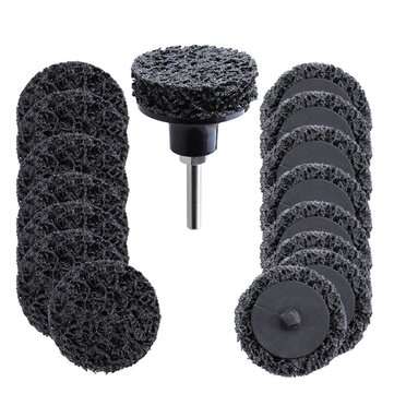 11pcs 2 Inch Sanding Tools Set Diamond Disc Polishing Pads Wheels with 1/4 Inch Shank Disc Pad Holde