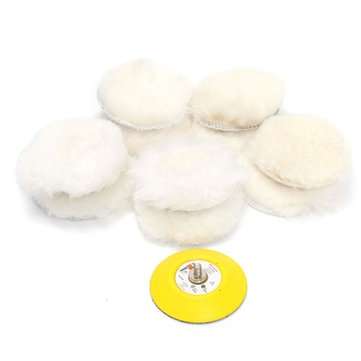 11pcs 3 Inch Woolen Polishing Pad and Buffing Pad Set for Car Polisher