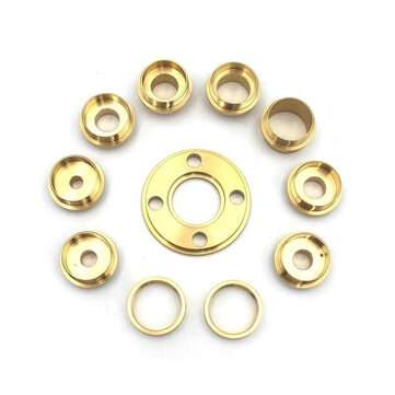 11Pcs Pure Copper Premium Router Guide Bush Set 10-30mm Router Bushing Guide Woodworking Tool