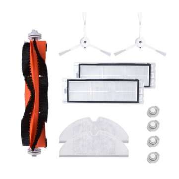 11pcs Vacuum Cleaner Parts Replacement for Robot S50 S51 Robot 2 Vacuum Cleaner Accessory Kit