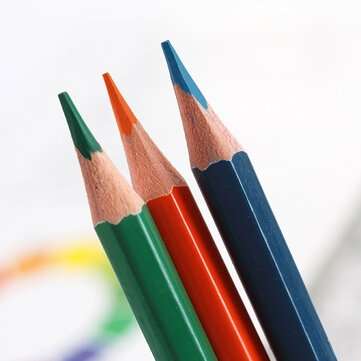 12 Colors Wood Color Pencils Set Non-toxic Artist Painting Oil Pencil for School Office Drawing Sket