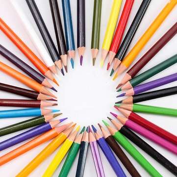 12 Colors Wood Color Pencils Set Non-toxic Artist Painting Oil Pencil for School Office Drawing Sket