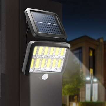 12 Grid Single/Three Mode Waterproof Split Solar Light Body Sensor Without Remote C... (TYPE: 1MODE)