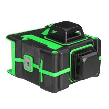 12 Lines Green 3D Laser Level Auto 360 Degree Waterproof Self-Leveling Measure