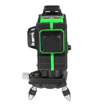 12 Lines Green 3D Laser Level Auto 360 Degree Waterproof Self-Leveling Measure