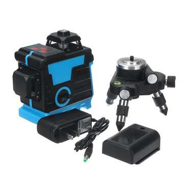 12 Line 360 Self Leveling Laser Level Machine Horizontal Vertical Cross Measure