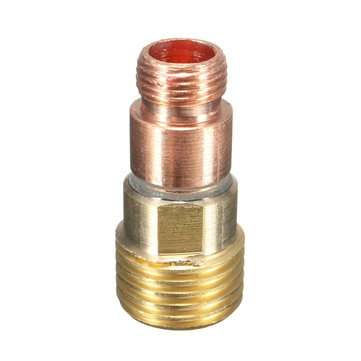12 PCS TIG Welding Stubby Gas Lens #10 Pyrex Cup Kit for Tig WP-17/18/26 Torch