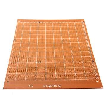 12 x 18cm PCB Prototyping Printed Circuit Board Prototype Breadboard