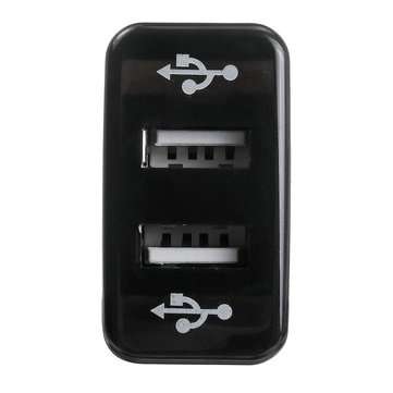 12/24V Dual USB Car Charger Fast 2.1A Smart Adapter For TOYOTA For Most Smartphone MP3