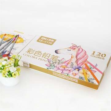 120 Colors Pencils Professional Oil Colored Pencils Set Artist Painting Sketching Wood Color Pencil