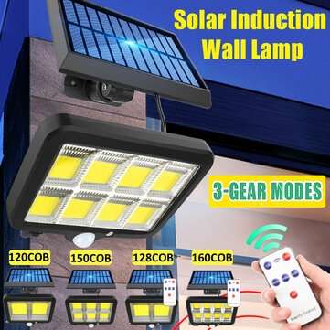 120/128/150/160LEDs COB Solar Light Outdoor P... (TYPE: WITHOUTREMOTECONTROL | LED QUANTITY: 150COB)