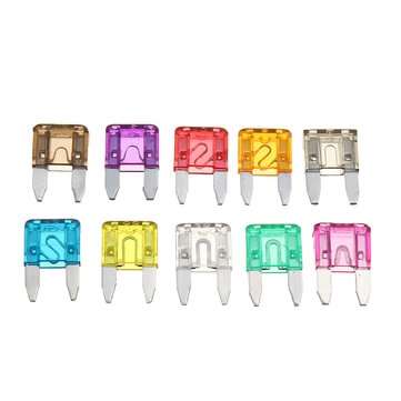 120 Pcs Car Auto Insurance Fuse Box Small Insurance Fuse