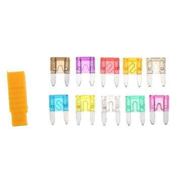 120 Pcs Car Auto Insurance Fuse Box Small Insurance Fuse
