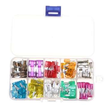 120 Pcs Car Auto Insurance Fuse Box Small Insurance Fuse