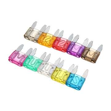 120 Pcs Car Auto Insurance Fuse Box Small Insurance Fuse