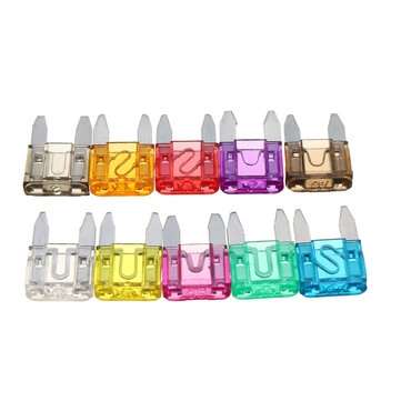 120 Pcs Car Auto Insurance Fuse Box Small Insurance Fuse