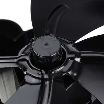 1200RPM Mini Heat Powered Stove Fan 4 Blade Silent Fireplace Eco Fan Heating Distribution No Electri