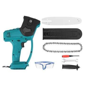 1200W Portable Electric One Hand Saw Woodworking Chain Saw Wood Cutting Machine For Makita 18V Batte