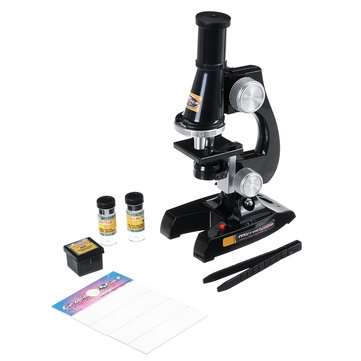 1200x Early Childhood Science Toy Biological Microscope LED Student Microscope