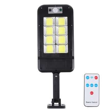 1200W LED Solar Wall Light Motion Sensor Turn On Remote Control Garden Lamp Waterproof  Wall Street