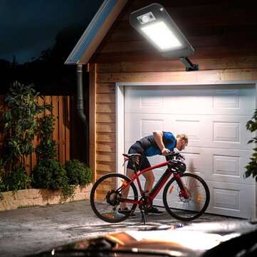 120COB Solar Street Light Motion Sensor Remote Area Security Road Lamp IP65