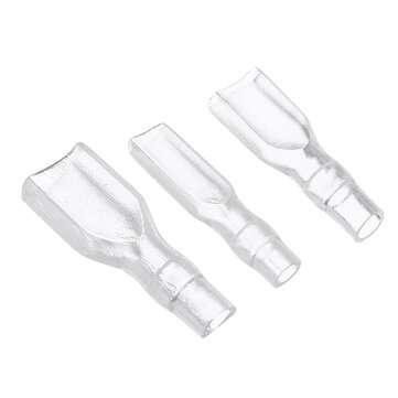 120pcs 2.8 4.8 6.3 Insert Plug Spring Sheathed Wire Terminal Connector Cold Pressed Terminal 0.5-2.5