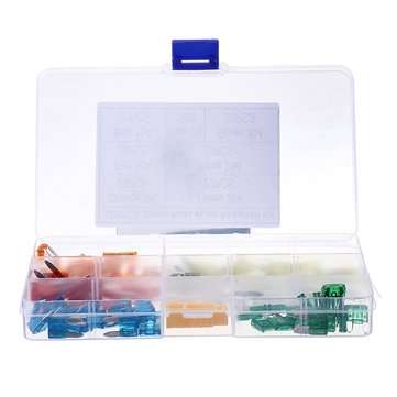 120pcs Profile Mini Small Size Blade Car Fuse Assortment Set for Auto Car Truck 5/10/15/20/25/30A Fu