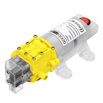 120W 12V High Pressure Self-Priming Sprayer Diaphragm Car Washer Water Pump Electric Pump Car Washin