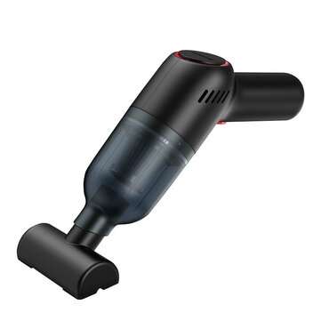 120W Mini Portable Cordless Handheld Vacuum Cleaner 8000Pa Powerful Suction USB Ch... (COLOR: BLACK)