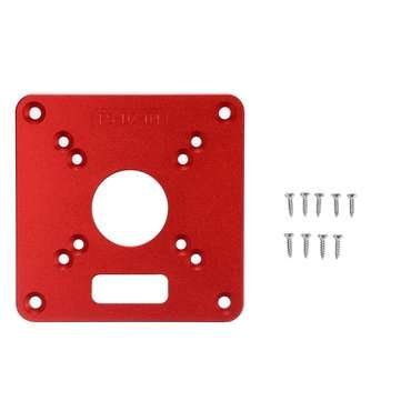 120x120mm Aluminum Alloy Router Plate for Makita RT0700C Router Trimmer Woodworking