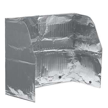 120x50cm Aluminum Foil Stove Oil Splash Screen Cover Anti Splatter Guard Tools
