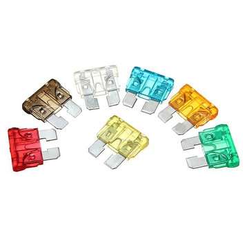 120xAssorted Standard Auto Mini Blade Fuse 5 7.5 10 15 20 25 30 AMP