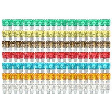 120xAssorted Standard Auto Mini Blade Fuse 5 7.5 10 15 20 25 30 AMP