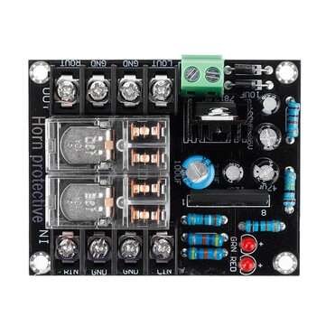 12-18V UPC1237 Speaker Protection Board loudspeaker Protection Board kit Part Boot Delay DC Monitor