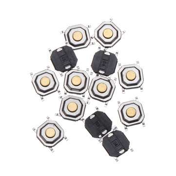1250pcs 10 Types Tactile Push Button Touch Switch Remote Keys Button Microswitch for school educatio