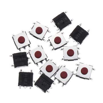 1250pcs 10 Types Tactile Push Button Touch Switch Remote Keys Button Microswitch for school educatio