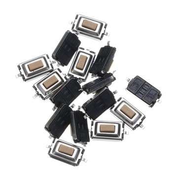1250pcs 10 Types Tactile Push Button Touch Switch Remote Keys Button Microswitch for school educatio