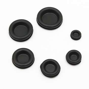 125 pcs 18 Different Sizes Rubber Grommet Assortment O Ring Kit