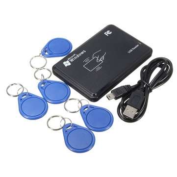 125Khz Card Reader/Writer Copier Programmer with 5 Tags for EM4305 T5567