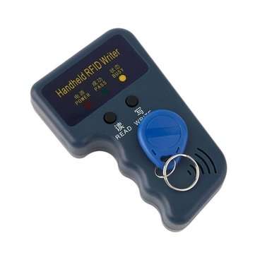 125KHz Handheld LED RFID ID Key Card Writer Copier Reader Duplicator + 5 Tag