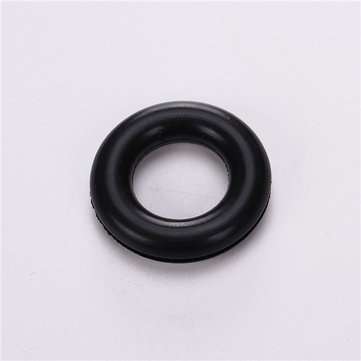 125pcs Wiring Cable Black Rubber Grommets Assortment Kit