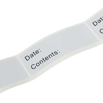 125Pcs/Set Kitchen Food Storage Labels Refrigerator Freezer Date Content Sticker Label Tape