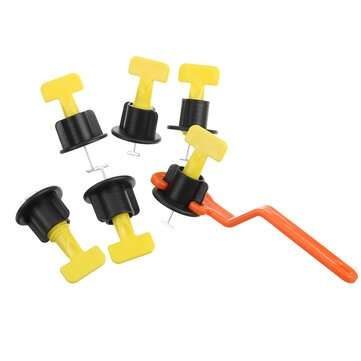 126Pcs Tile Leveling System Tile Spacer Wall Leveler Wedges Spacers Flooring Wall Tile Carrelage Lev