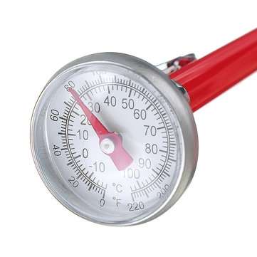 127mm Multifunctional Universal Thermometer Soil/Drink/Food Premium Stainless Steel Probe Detector