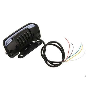 12-80V waterproof Double Flash T6 Dynamic Turn Signal Tail Brake Lights For Motorcycle Scooter