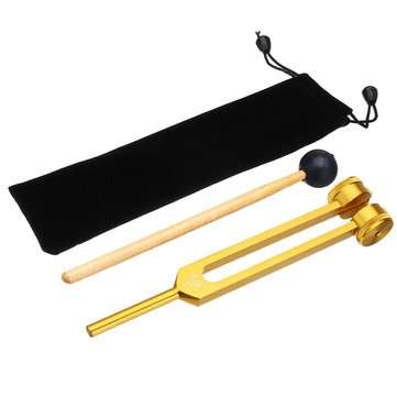 128HZ Aluminum Medical Tuning Fork With Mallet
