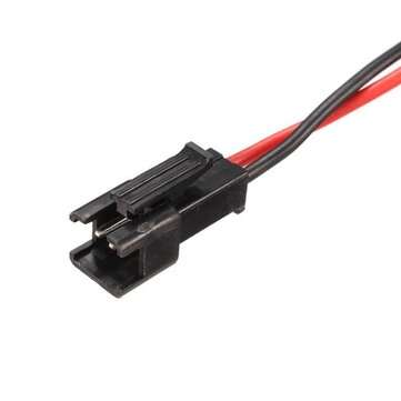 12cm Long JST SM 2Pins Plug Male To Female Wire Connector