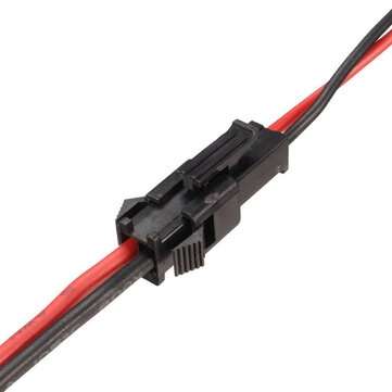 12cm Long JST SM 2Pins Plug Male To Female Wire Connector