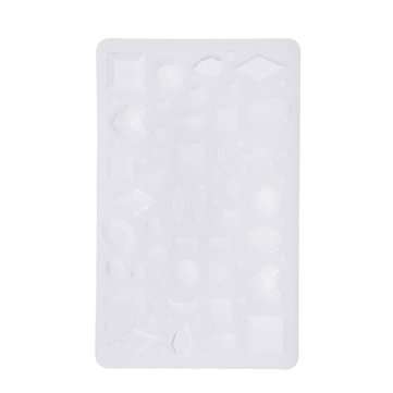 129Pcs/Set Crystal Epoxy Silicone Pendant Mould Kit Transparent Jewelry Making Mold for DIY Crafting