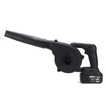 128VF 19800mAh 220V Electric Cordless Blower Stepless Speed Change Lithium Battery Sucking Dual-use